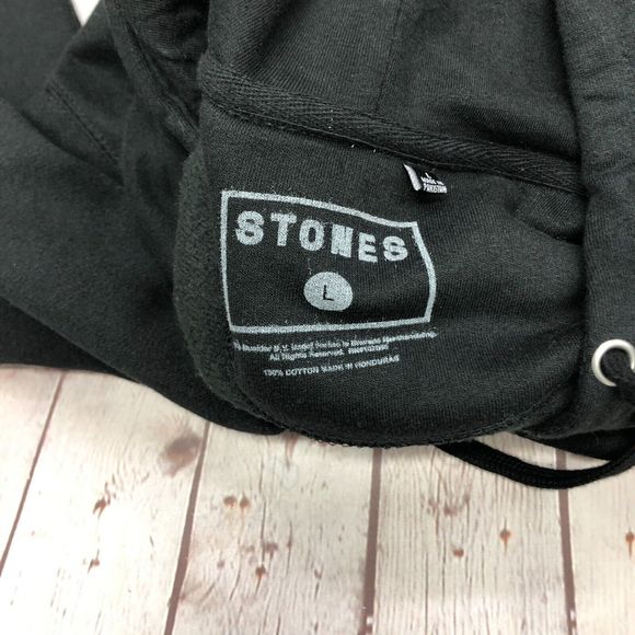 The Rolling Stones Adult Pullover Hoodie Sweatshirt Size Large B248 -1 - Picture 6 of 14